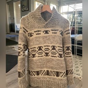 Vintage Cowichen Wool Sweater